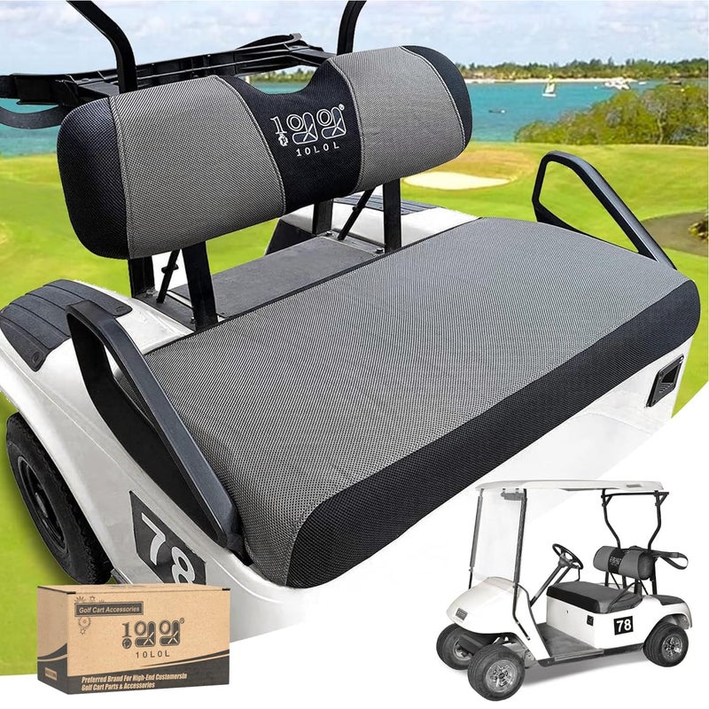 10L0L Universal Golf Cart Seat Covers Dress UP Older Golf Cart Durable Breathable Material Fit Like a Glove for EZGO TXT RXV Club Car DS, Easy to Install - Image 1